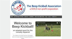 Desktop Screenshot of beepkickball.com
